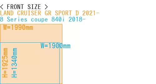 #LAND CRUISER GR SPORT D 2021- + 8 Series coupe 840i 2018-
